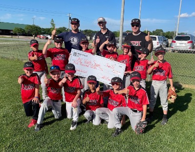 2022 donation to Van Buren Youth Sports 